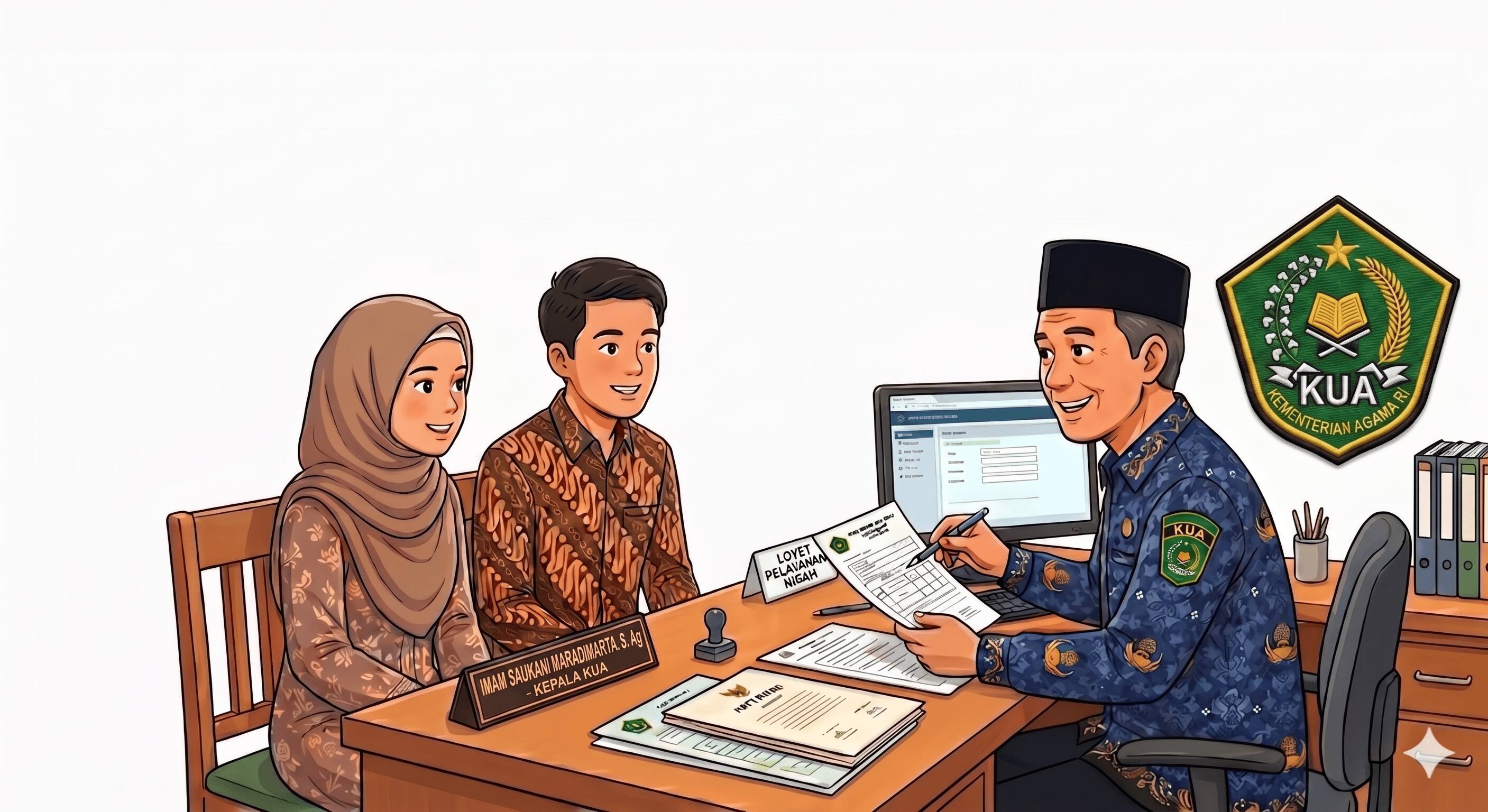 Ilustrasi Pelayanan KUA Baturaja Timur